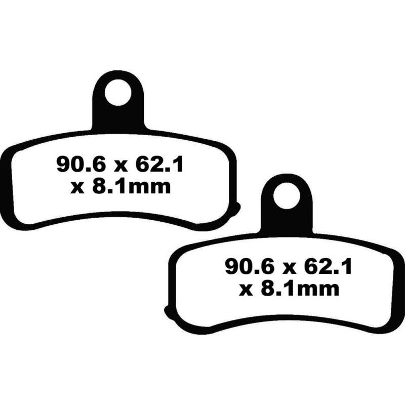 EBC Bremsbeläge Epfa457Hh von EBC