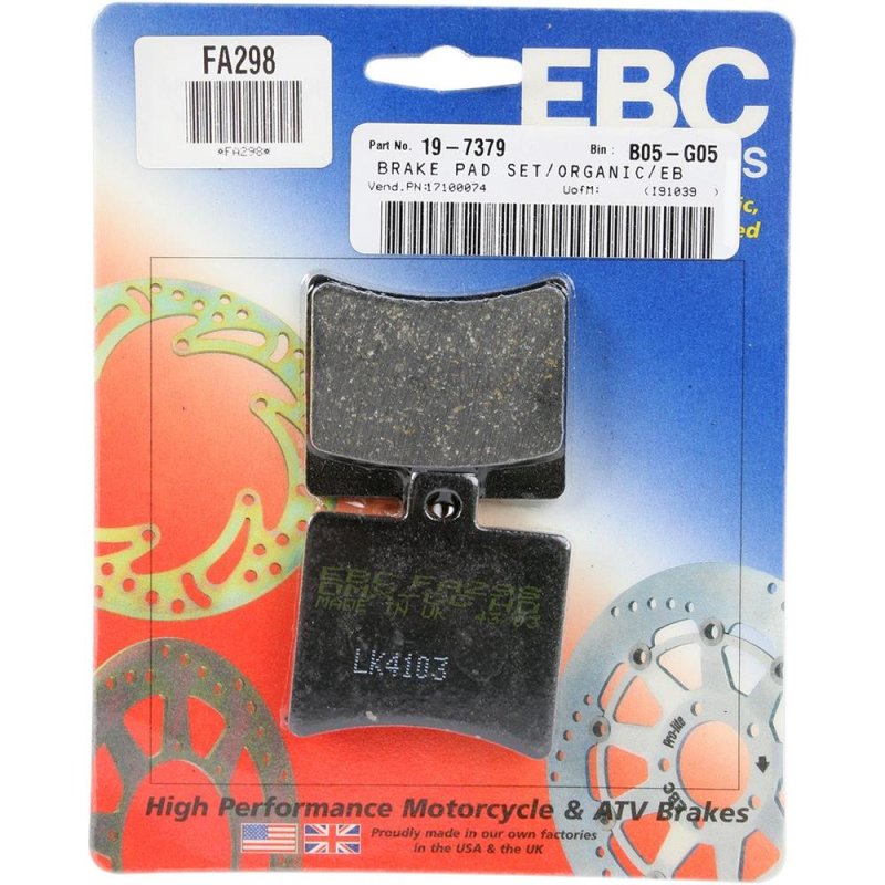 EBC Bremsbeläge Organic Fa298 von EBC