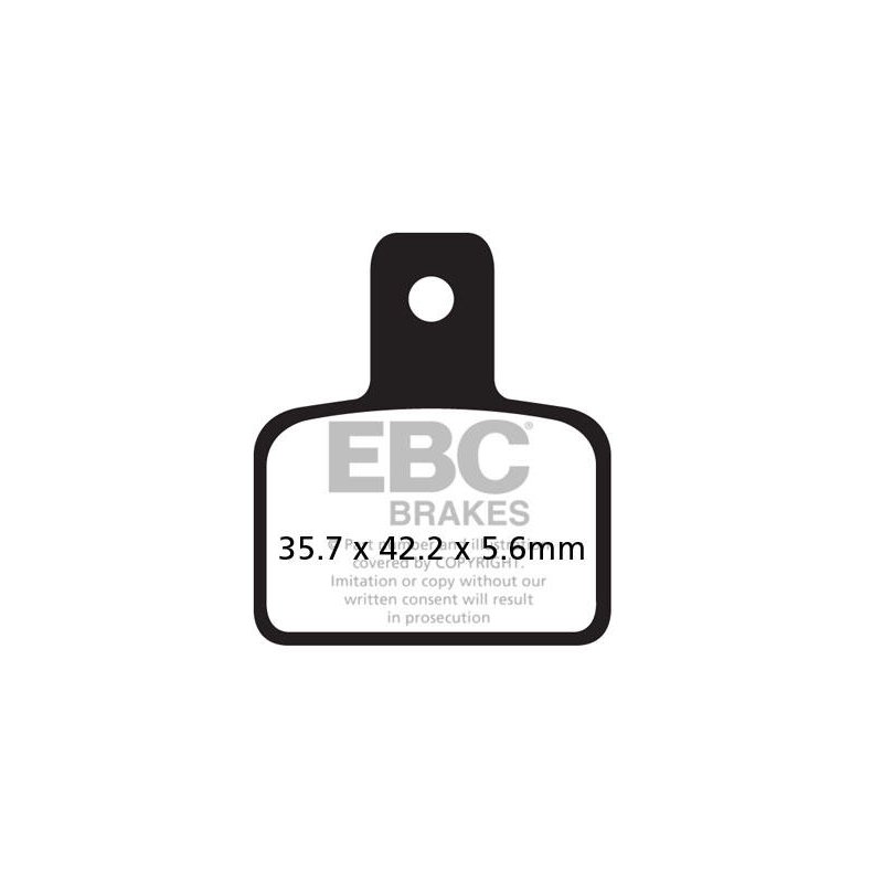 EBC Bremsbeläge Organic Street FA495 von EBC