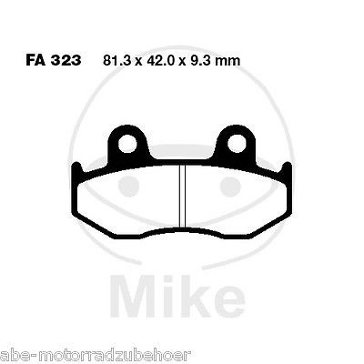 EBC Bremsbeläge vorne Honda SH 125 i Scoopy Bj. 2005-2008 JF14 von EBC