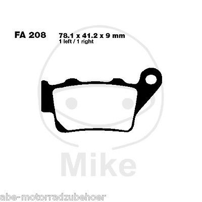 EBC TT Bremsbeläge hinten KTM Duke 620 E Bj. 1996-1998 von EBC