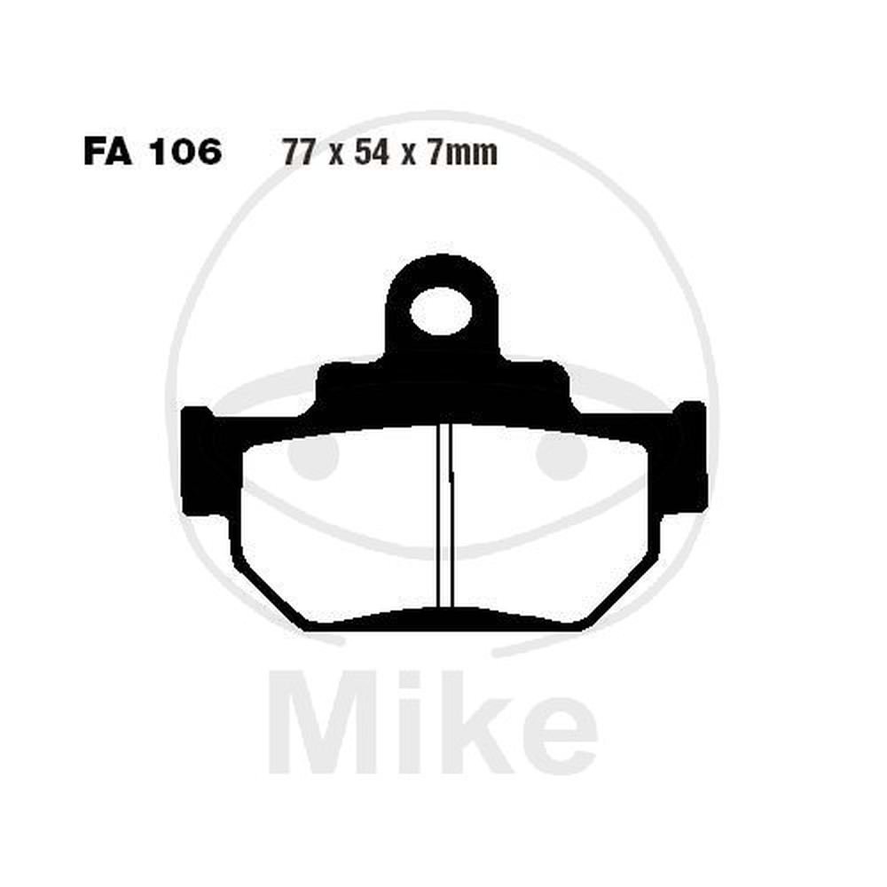 EBC fa106tt Bremsbeläge von EBC Brakes