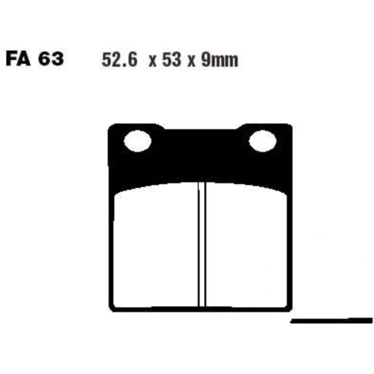 Ebc fa063 bremsbeläge bremsklotz standard von EBC