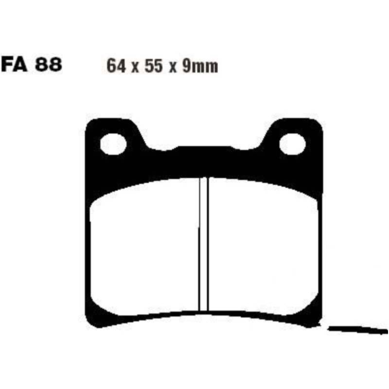 Ebc fa088 bremsbeläge bremsklotz standard von EBC