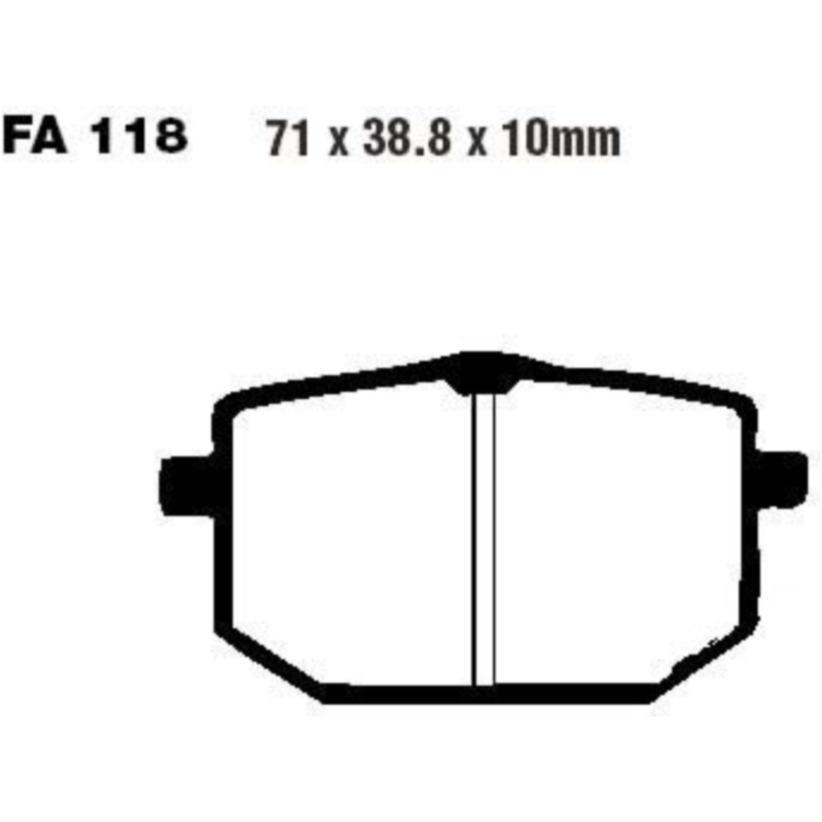 Ebc fa118 bremsbeläge bremsklotz standard von EBC