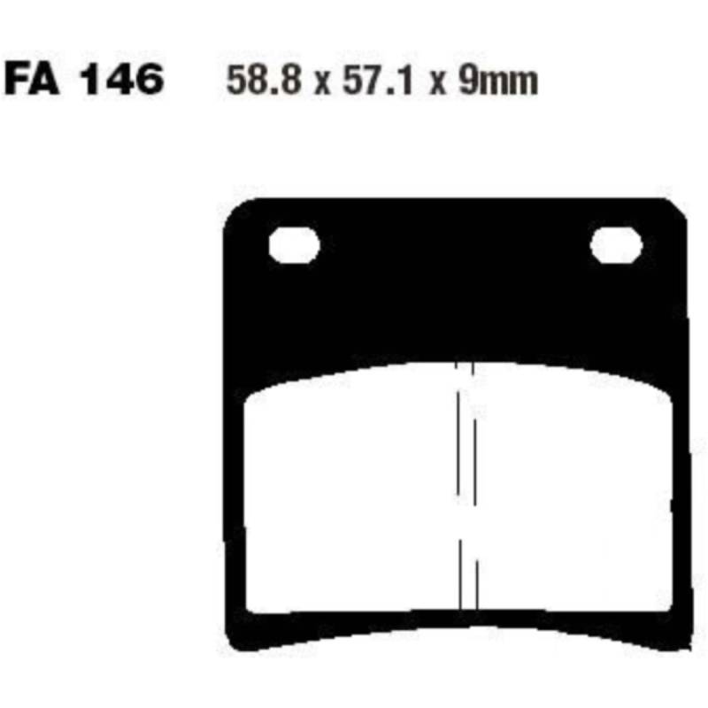 Ebc fa146 bremsbeläge bremsklotz standard von EBC