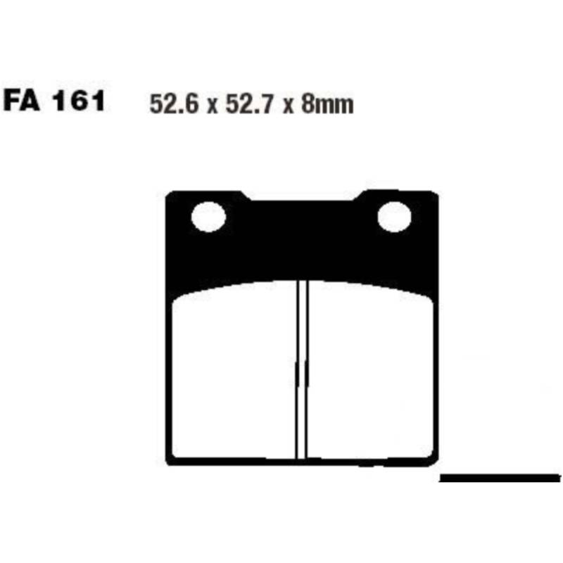 Ebc fa161 bremsbeläge bremsklotz standard von EBC