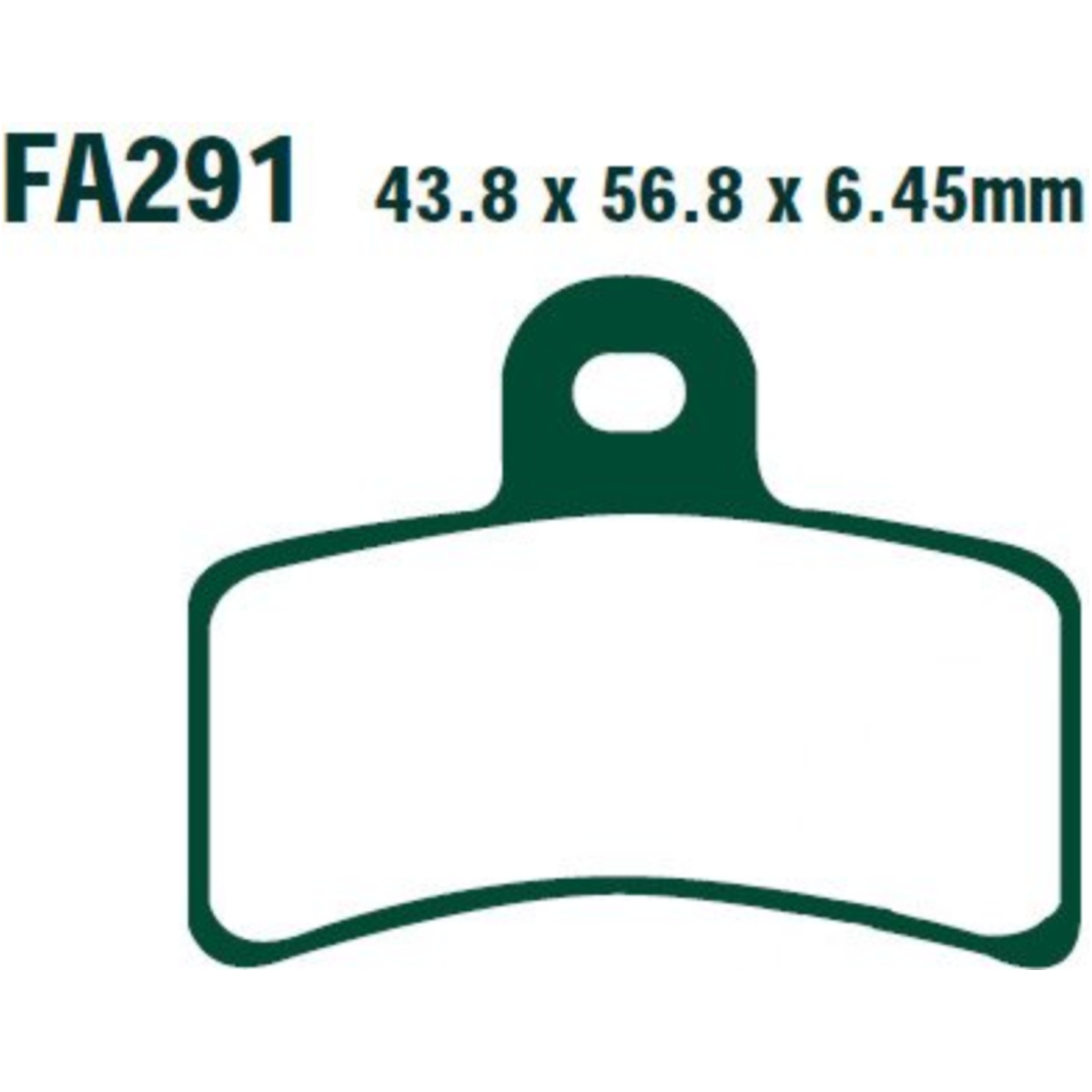 Ebc fa291 bremsbeläge bremsklotz standard von EBC