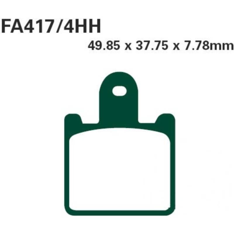 Ebc fa417/4hh bremsbeläge bremsklotz sinter hh  fa4174hh von EBC