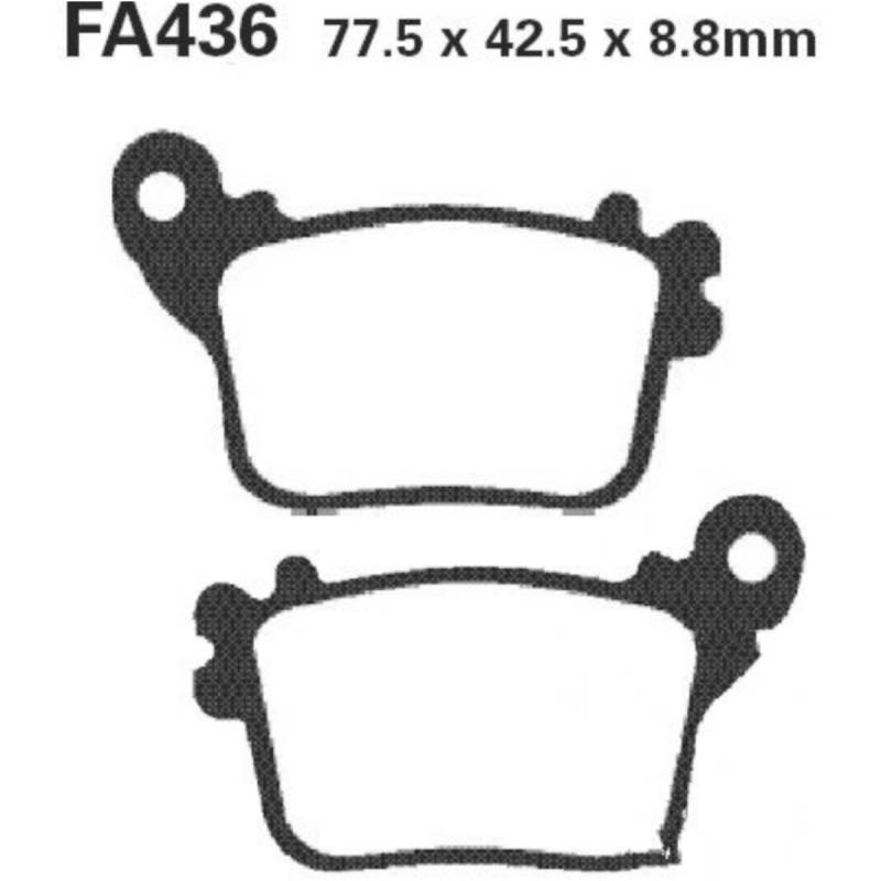 Ebc fa436 bremsbeläge bremsklotz standard von EBC