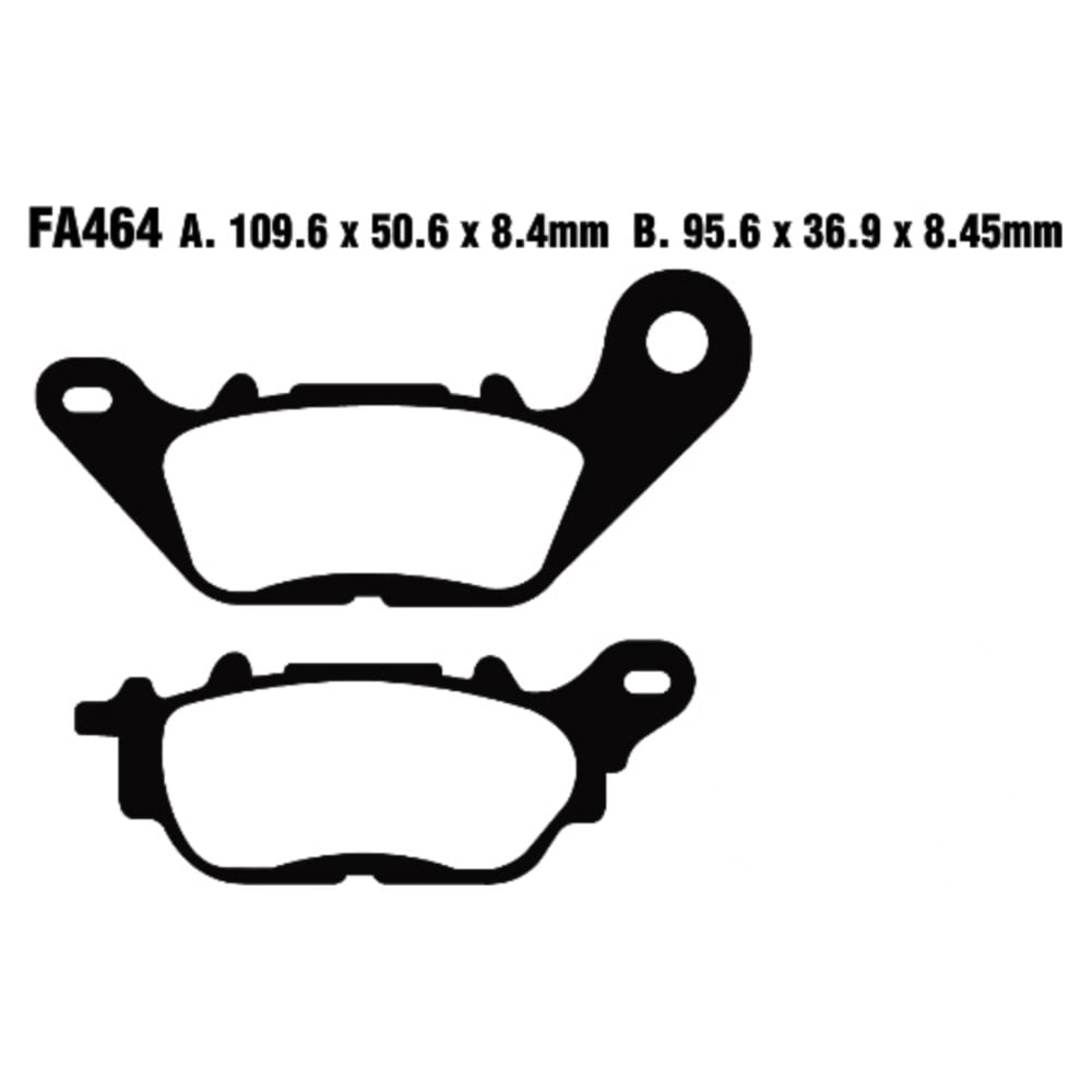 Ebc fa464 bremsbeläge bremsklotz standard von EBC