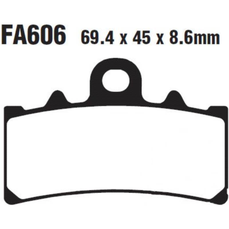 Ebc fa606 bremsbeläge bremsklotz standard von EBC