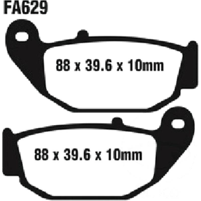 Ebc fa629 bremsbeläge bremsklotz standard von EBC