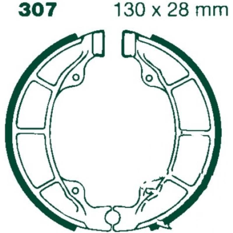 Ebc h307 bremsbacken mit feder von EBC