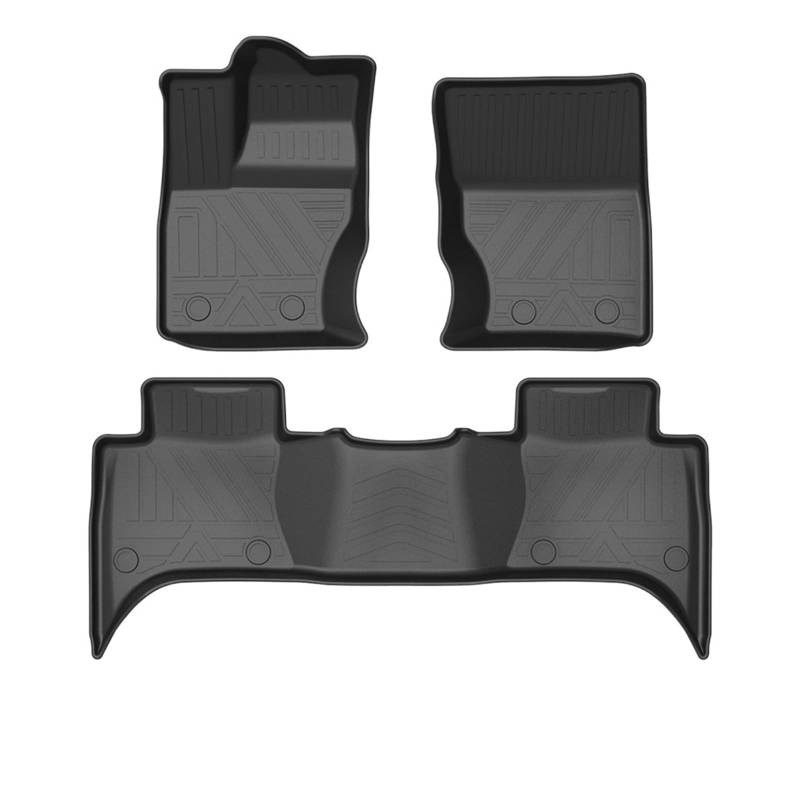 Auto Fußmatten Allwetter TPE Fußmatten Pad Schublade Interieur Zubehör Kompatibel Mit Range Rover Sport L494 2014-2022(For hybrid L494) von EBDKAOEPE