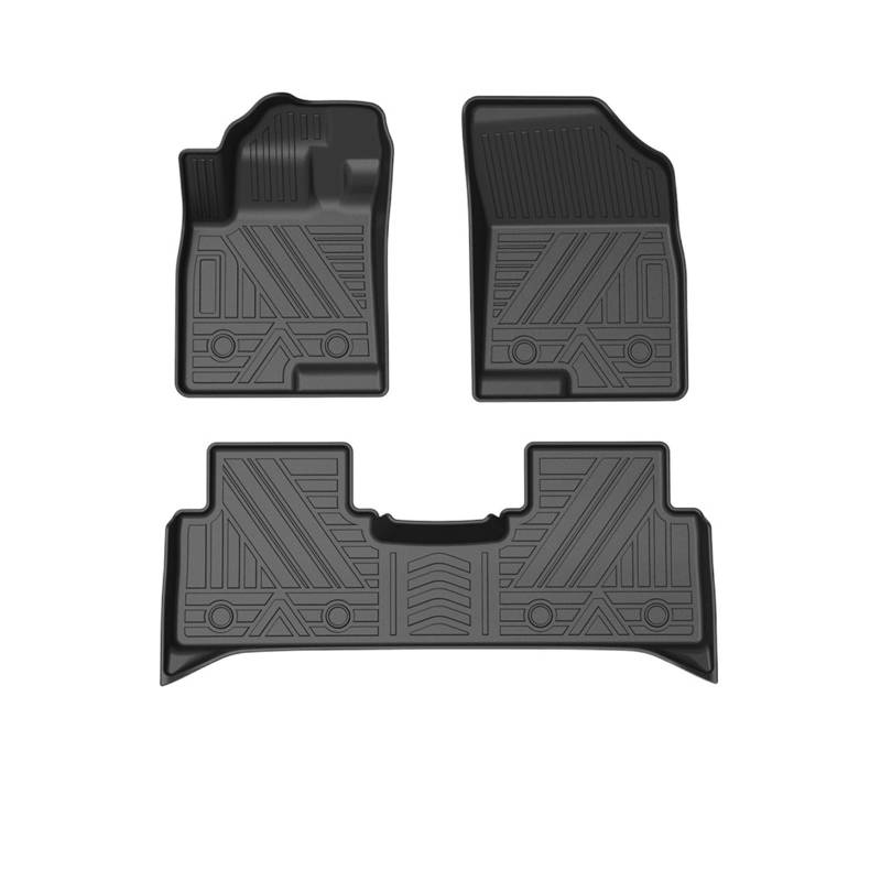 Auto Fußmatten Allwetter TPE Fußmatten Pad Tray Mat Innenzubehör Kompatibel mit Haval Jolin 2021-2023 LHD RHD(For Jolin 21-23 LHD) von EBDKAOEPE