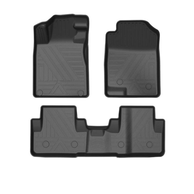 Auto Fußmatten Kompatibel Mit CR-V G4 G5 G6 2012-2023 All-Weather TPE Fußmatten Pad Schublade Matte Innen Zubehör(For CRV (G4)-3-PCS) von EBDKAOEPE