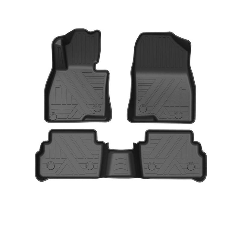 Auto Fußmatten Kompatibel mit Mazda CX-4 2016-2023 2-Rad-Laufwerk Allwetter-TPE Fußmatten Pad Tray Mat Innenzubehör von EBDKAOEPE