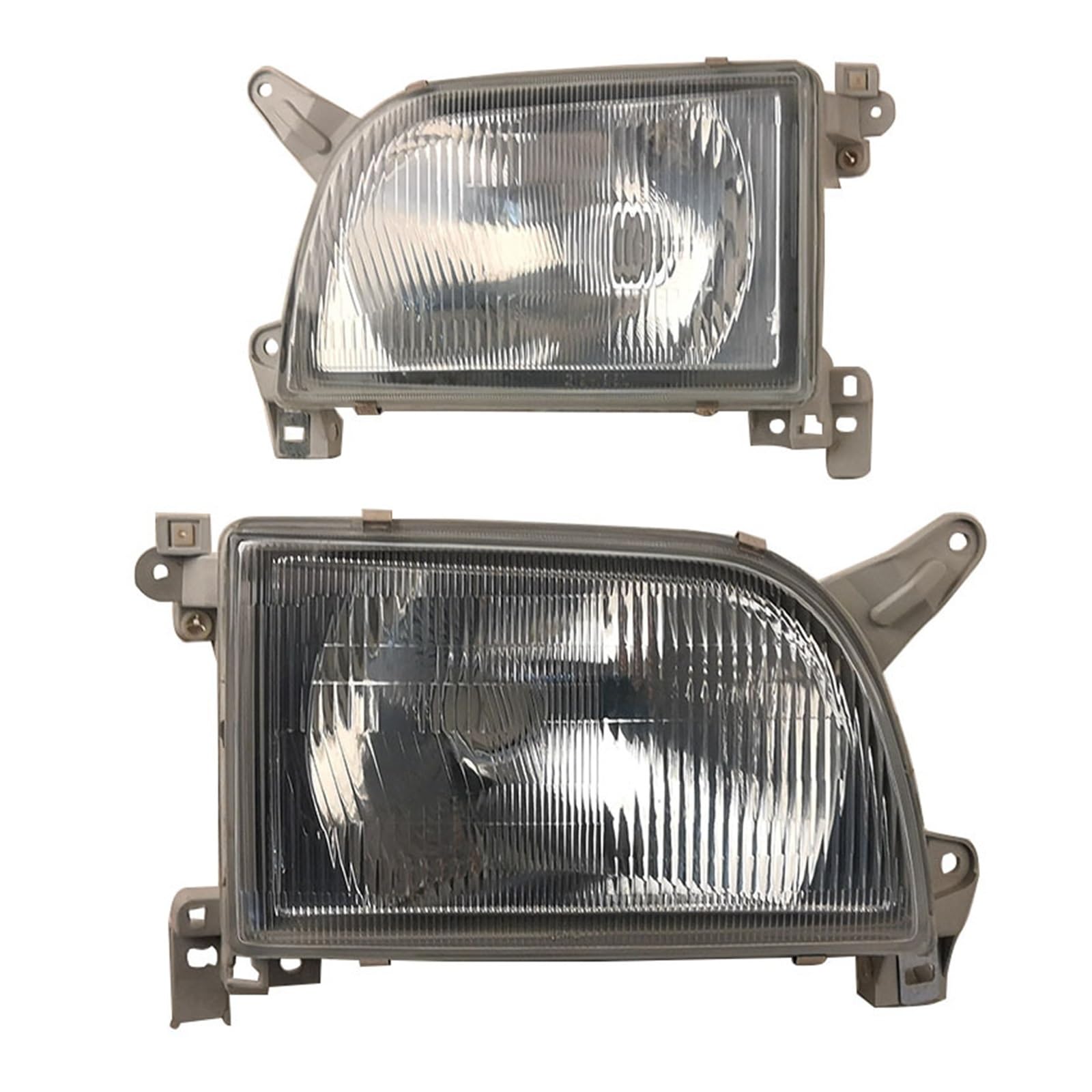 Automobile Headlight Compatible with Hiace LH168 1998 1999 2000 2002 2003 2004 Car Headlamp A Pair von EBDKAOEPE