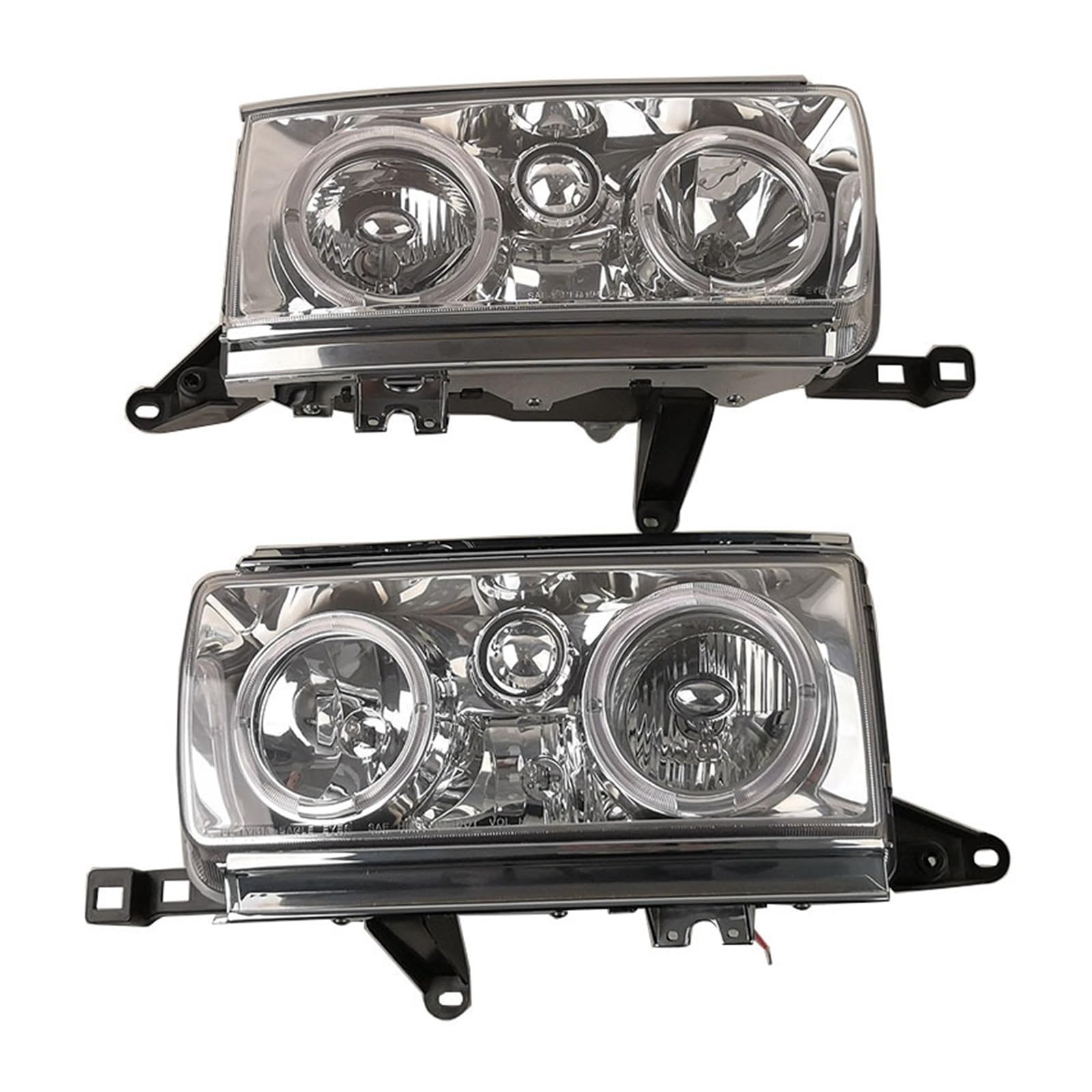 Car Headlamp LED Lens Compatible with LAND CRUISER LC80 FJ80 HDJ80 A Pair Headlight 1991 1992 1993 1994 1995 1996 1997 von EBDKAOEPE