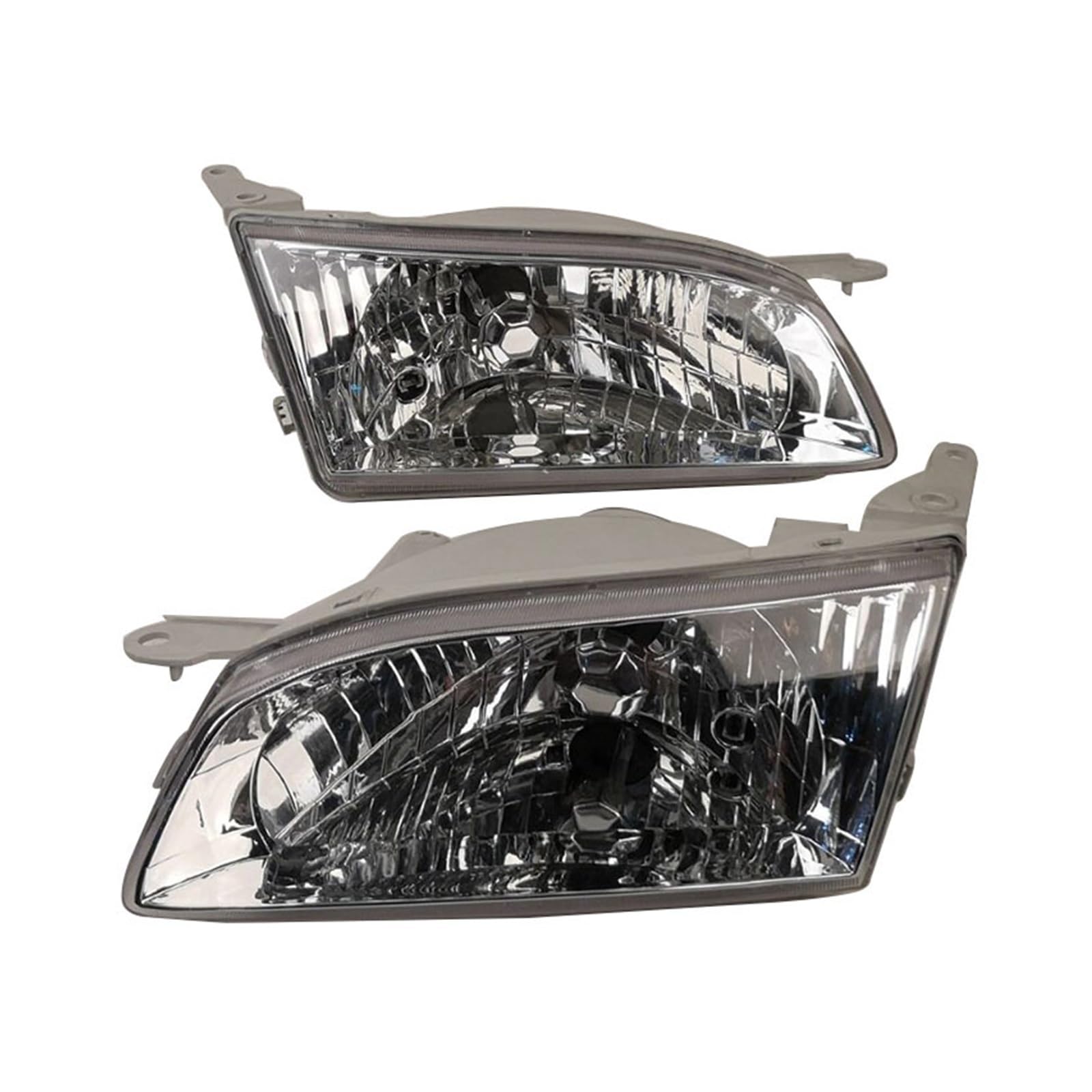 Headlamp Compatible with Corolla Ae110 1996 1997 1998 1999 2000 Crystal Headlights White Set of 2 von EBDKAOEPE