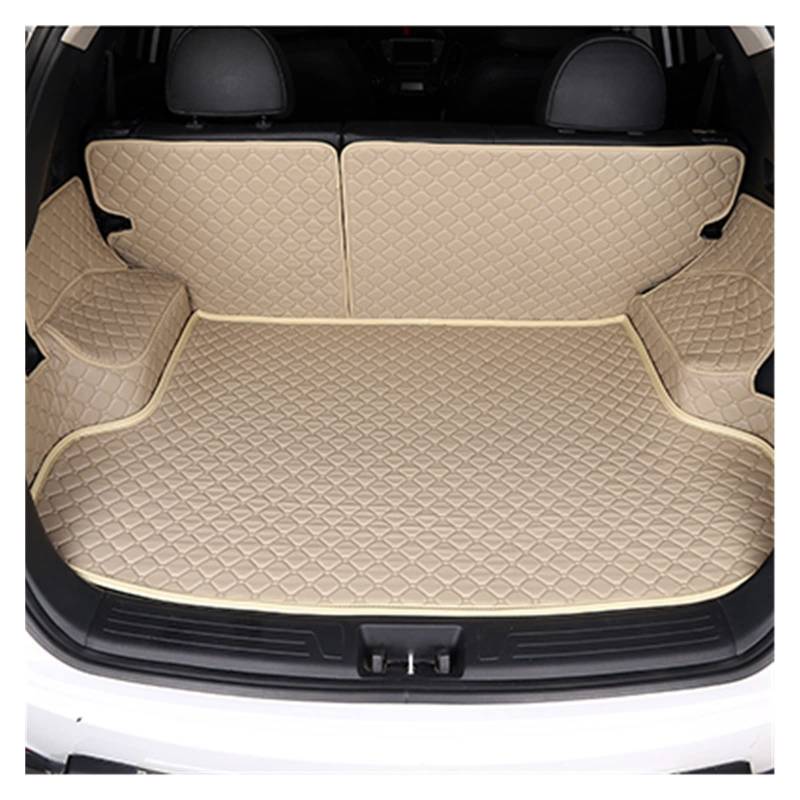 Kofferraummatte kompatibel mit infiniti qx70 fx qx50 qx60 fx37 ex qx56 q50 q60(Beige) von EBDKAOEPE