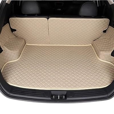 Kofferraummatte kompatibel mit opel antara astra insignia corsa k zafira tourer autozubehör teppiche(Beige) von EBDKAOEPE