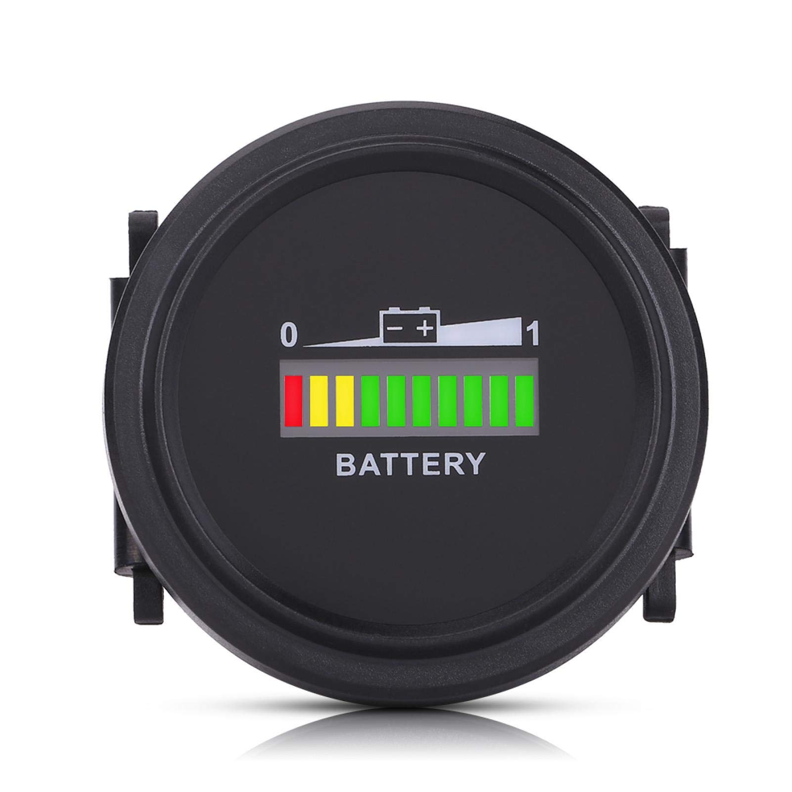 12V / 24V / 36V / 48V / 72V LED Digital Batterieanzeige Meter Messgerät von EBTOOLS