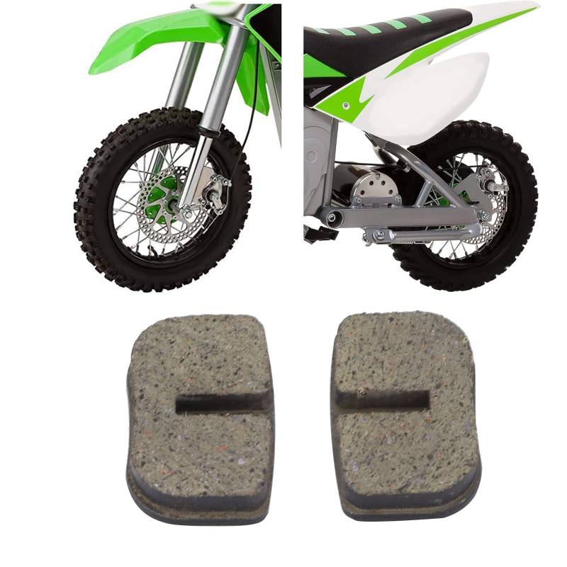 Keramik Scheibenbremsbeläge Vorne Hinten Bremsbelag Vorne Hinten Bremsbeläge Paar Bremsbeläge vorne hinten Keramik Ersatz für Mini Bike 2,8 PS DB30 von EBTOOLS