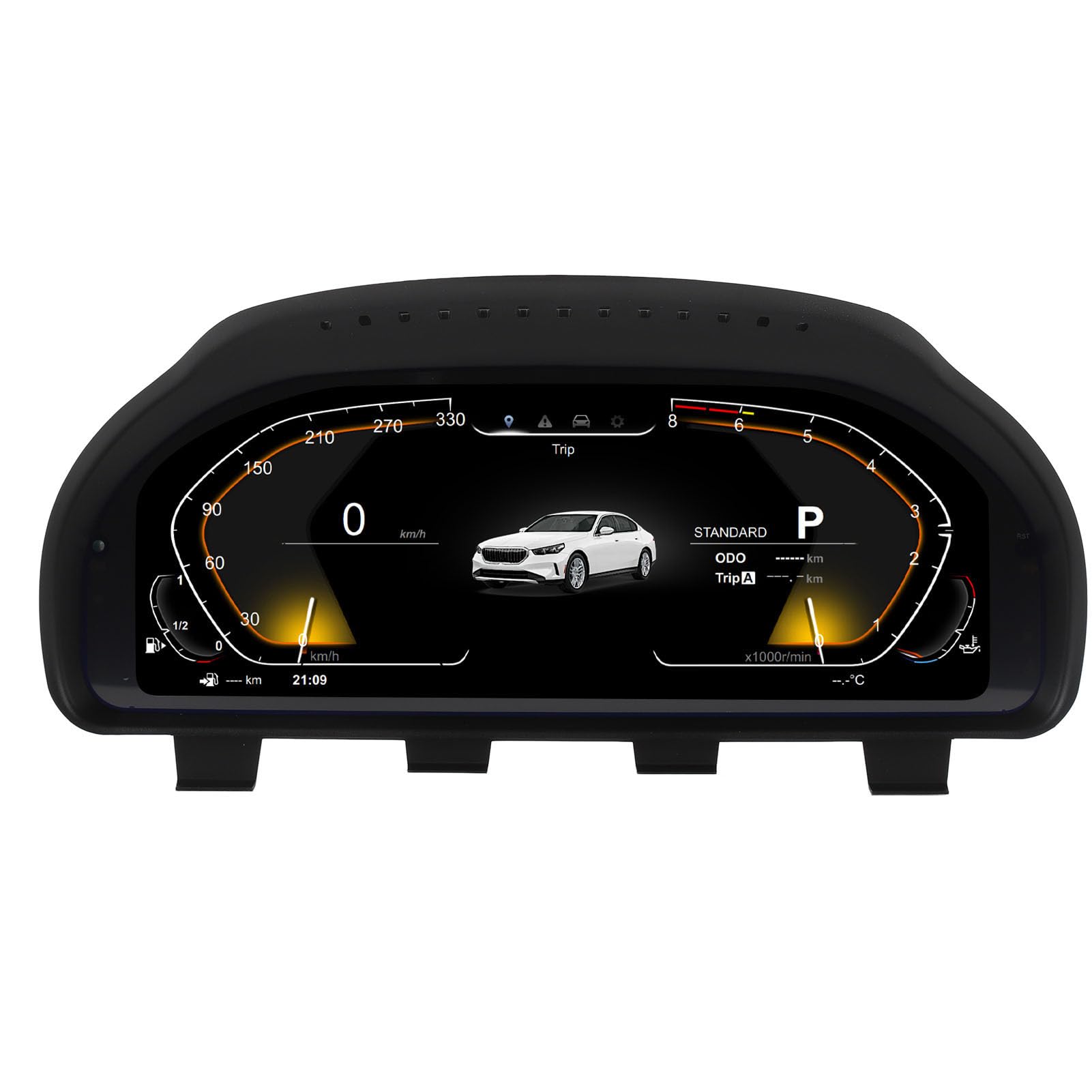 EBTOOLS CAR LCD Digital Instrument, 12,3 -Zoll -Dashboard -Tachometer mit T507 -CPU, 1 GB, 4 GB Speicher, 5 6 7 Serie X3 X4 X5 X6, für 5 6 7 Serie X3 X4 X5 X6 von EBTOOLS