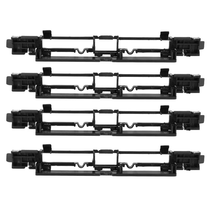 Dachträger Auto Dachträger Abdeckschiene 4 Stück Auto Dachträger Abdeckschiene Zierleiste Klappe Fit für Astra H MK5 von EBTOOLS