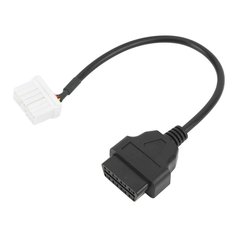 EBTOOLS OBD2-Diagnosekabel für Tesla Model S X 2012-2015 12-poliger OBDII-Stecker, Buchse, Diagnosekonverterkabel, Ersatz von EBTOOLS