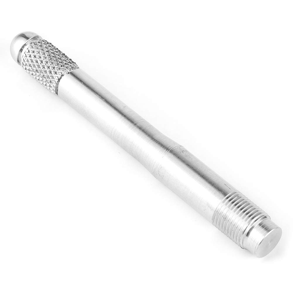 Radaufhängungsstiftsatz, Reifenpositionierungsstift Radverschraubung Ausbau Ausrichtwerkzeug Mutter Schraubösen M14x1.25 Universal(Silber) von EBTOOLS