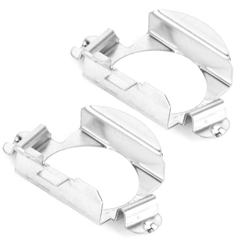 Ersatz für - Silber h7-halter Paar H7 LED Scheinwerferbirnen Adapter Halter Halter Paar H7 LED Scheinwerferbirnen Adapter Halter Halter für - Silber h7 led w204 led schei von EBTOOLS