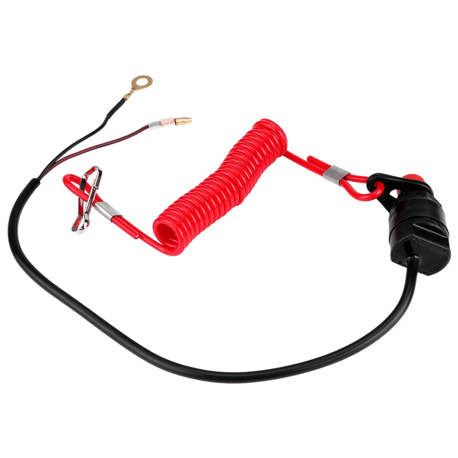 Für Kill Switch Boot - Universal Motor Stop Kill Tether Switch Lanyard Für Atv Racing Emergency von EBTOOLS