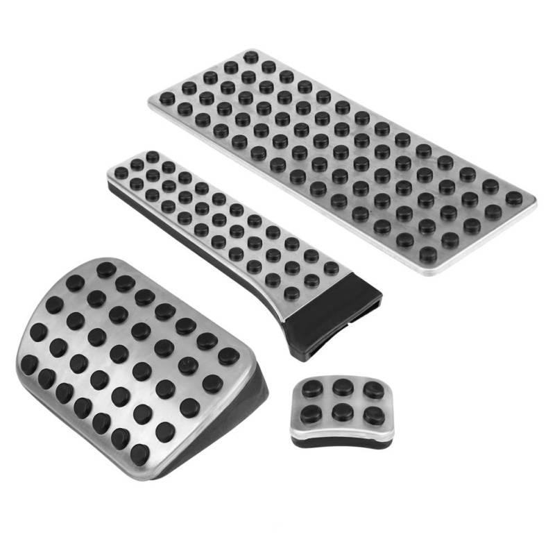 Für W211 Pedal-Auto Brems Pedal Pad Auto Gas Bremspedale Kraftstoff Bremse Fuàÿ Pedale 4 Stücke Auto Kraftstoffbremse Kupplung Pedalabdeckung Ersatz Für W203 W210 W210 W211 W212 Ce von EBTOOLS