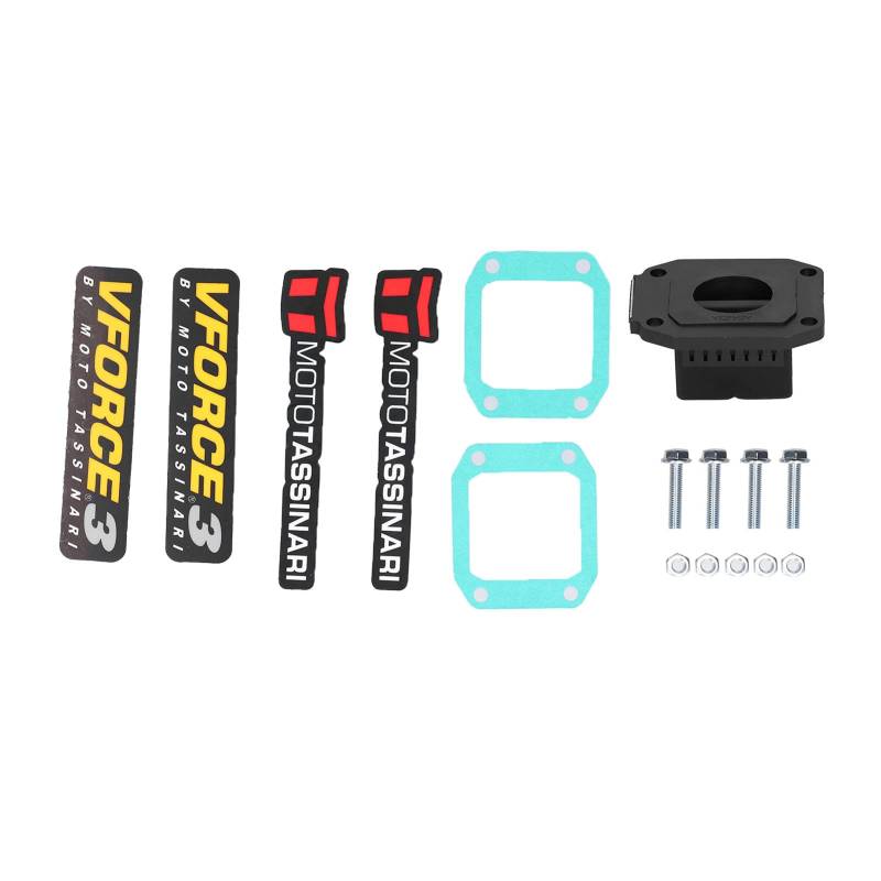 Performance Reed Valve Reed Valve Kit Motorrad Reed Valve Motorradkomponenten Reparatur Ersatz für CR 80/85 von EBTOOLS