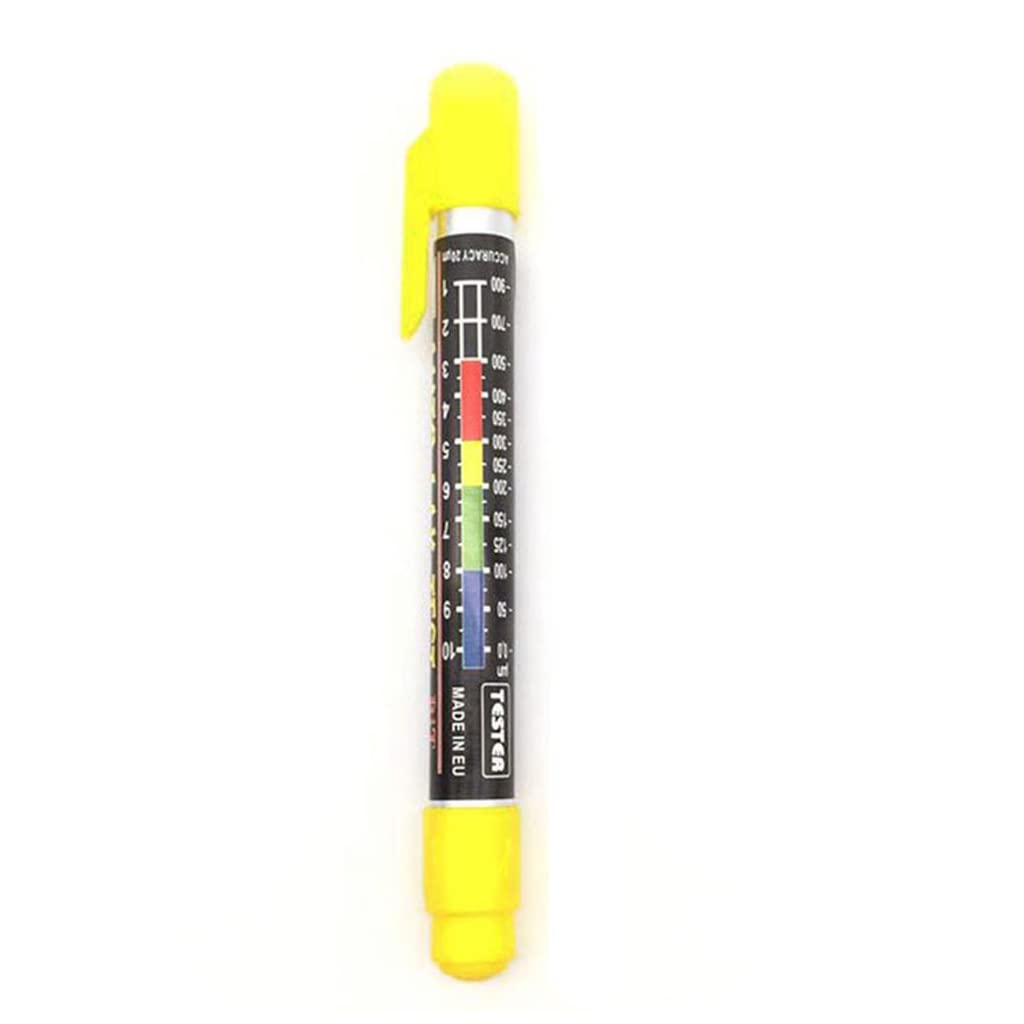 EBVincxmk Dickenprüfer Autolack Beschichtung Messlehre Meter Tragbare Stift-Typ-Erkennung Crash-Test Check von EBVincxmk