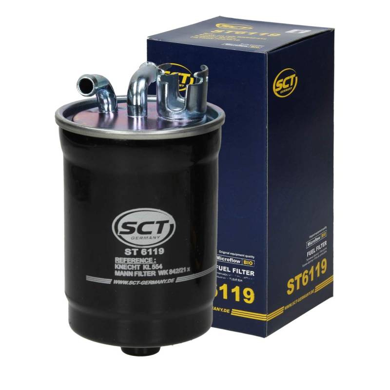 ECD Germany ST 6119 Kraftstofffilter 8E0127401 8E0127401D 8E0127435A - Für PKW von ECD Germany