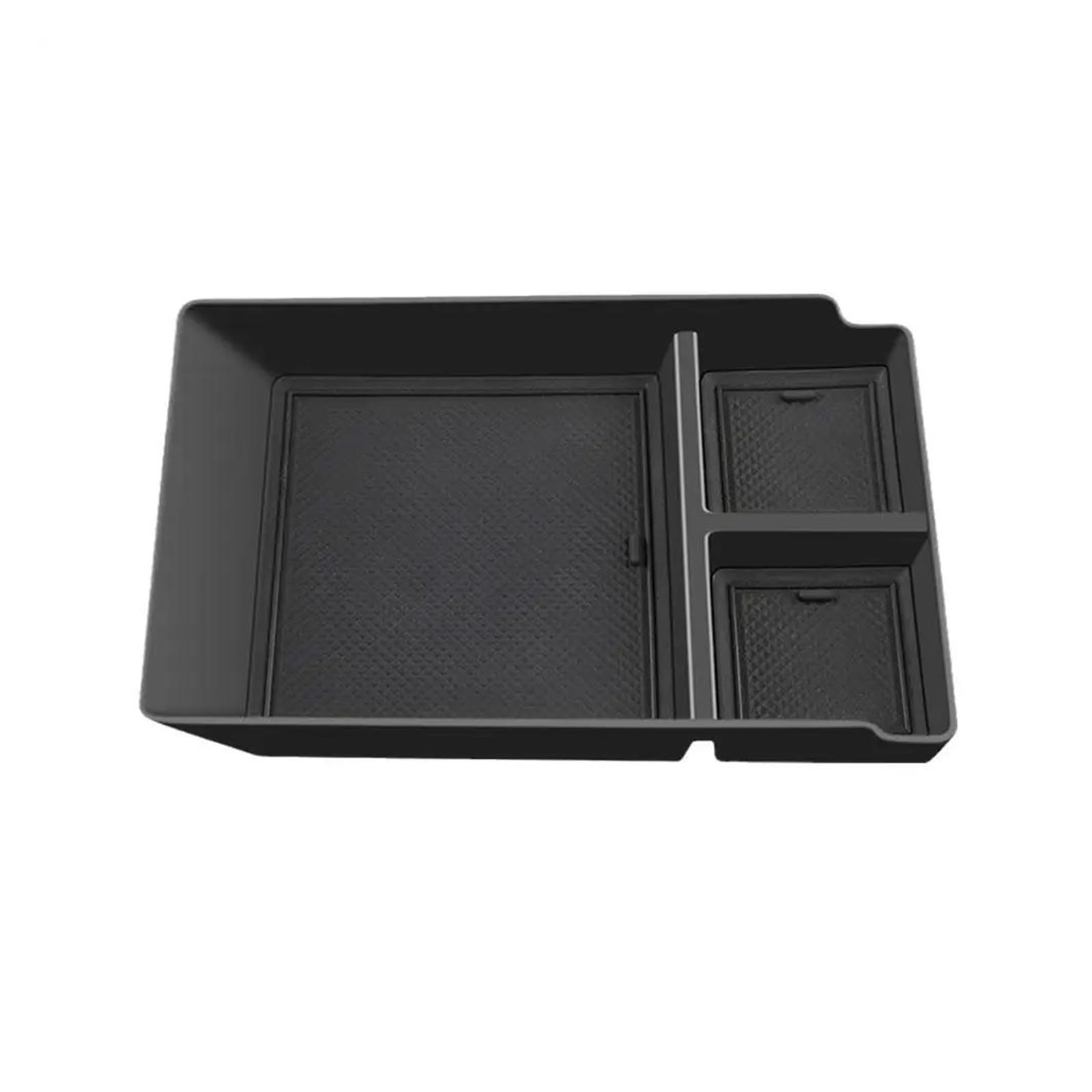 Für Hyundai Für Ioniq 5 2021+ Armlehnen-Aufbewahrungsbox Organizer Zubehör Konsole Auto-Aufbewahrungsfach Mitte(Schwarz) von ECKBRJA