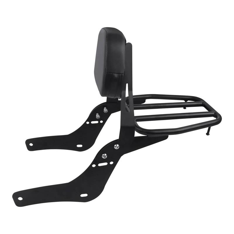 Für Rebel CMX1100 CMX 1100 cm 1100 2017-2023 Motorrad Sissy Bar Abnehmbare Rückenlehne Gepäckträger Für Den Hinteren Beifahrersitz Motorrad-Beifahrerhaltegriff(B) von ECKBRJA