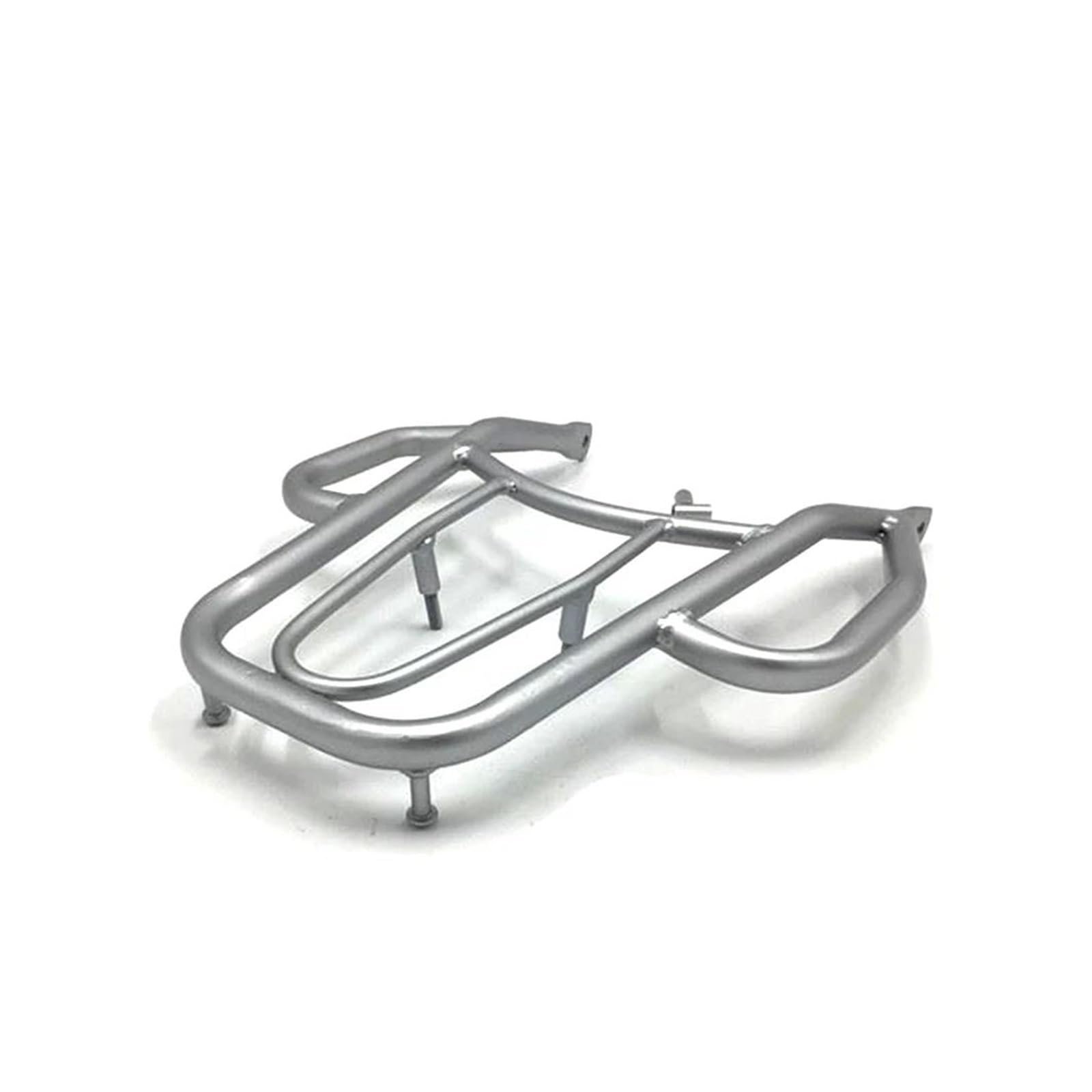 Motorrad Gepäckträger Für Suzuki DRZ-400 E/S/SM 2000-2015 DRZ400 DRZ400E Motorradgriff Wing Style Rücksitzgepäckträger Gepäckablagehalter Rack Stock(Silber) von ECKBRJA