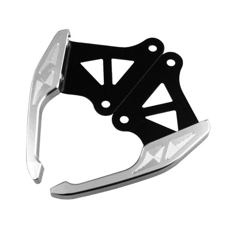 Motorradzubehör Hinterer Beifahrergriff Haltegriff Armlehne Heckhandlauf Für Grom MSX125 SF MSX125SF MSX 125 SF M3 Motorrad-Beifahrerhaltegriff(Silber) von ECKBRJA