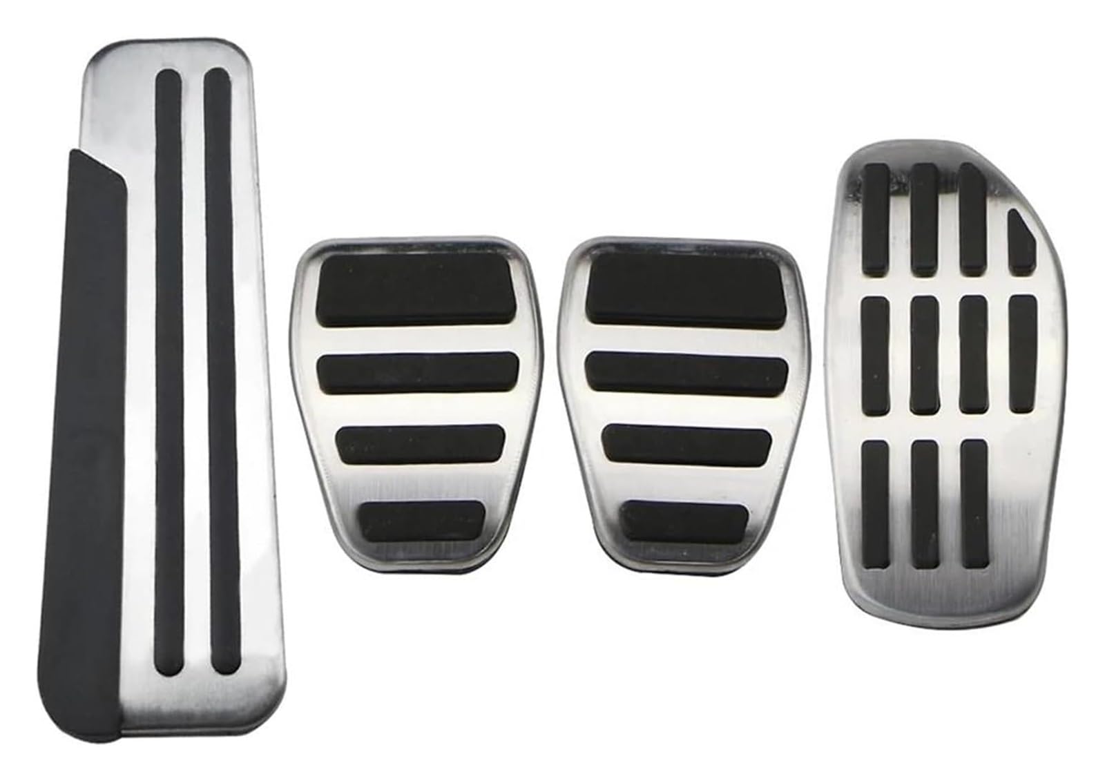 AUTO COPRIPEDALI PEDALI Für Grand Für Scenic IV 2016-2022 Edelstahl Bremse Restfoot Nicht-slip Pedal Automotive Pads Gaspedal Gaspedal(4 pcs) von ECKYGYCEPK