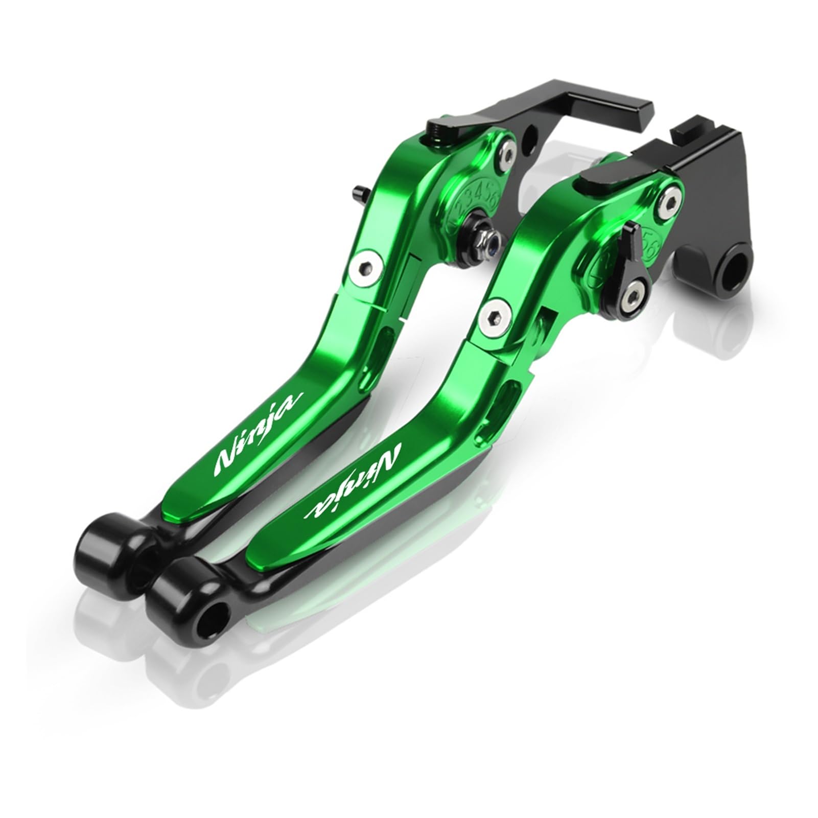 Bremshebel Motorrad Für Kawasaki Für NINJA300 2013-2021 Motorrad Aluminium Einstellbare Bremse Kupplung Hebel Lenker Handgriffe Enden Kupplung Bremshebel(11) von ECKYGYCEPK