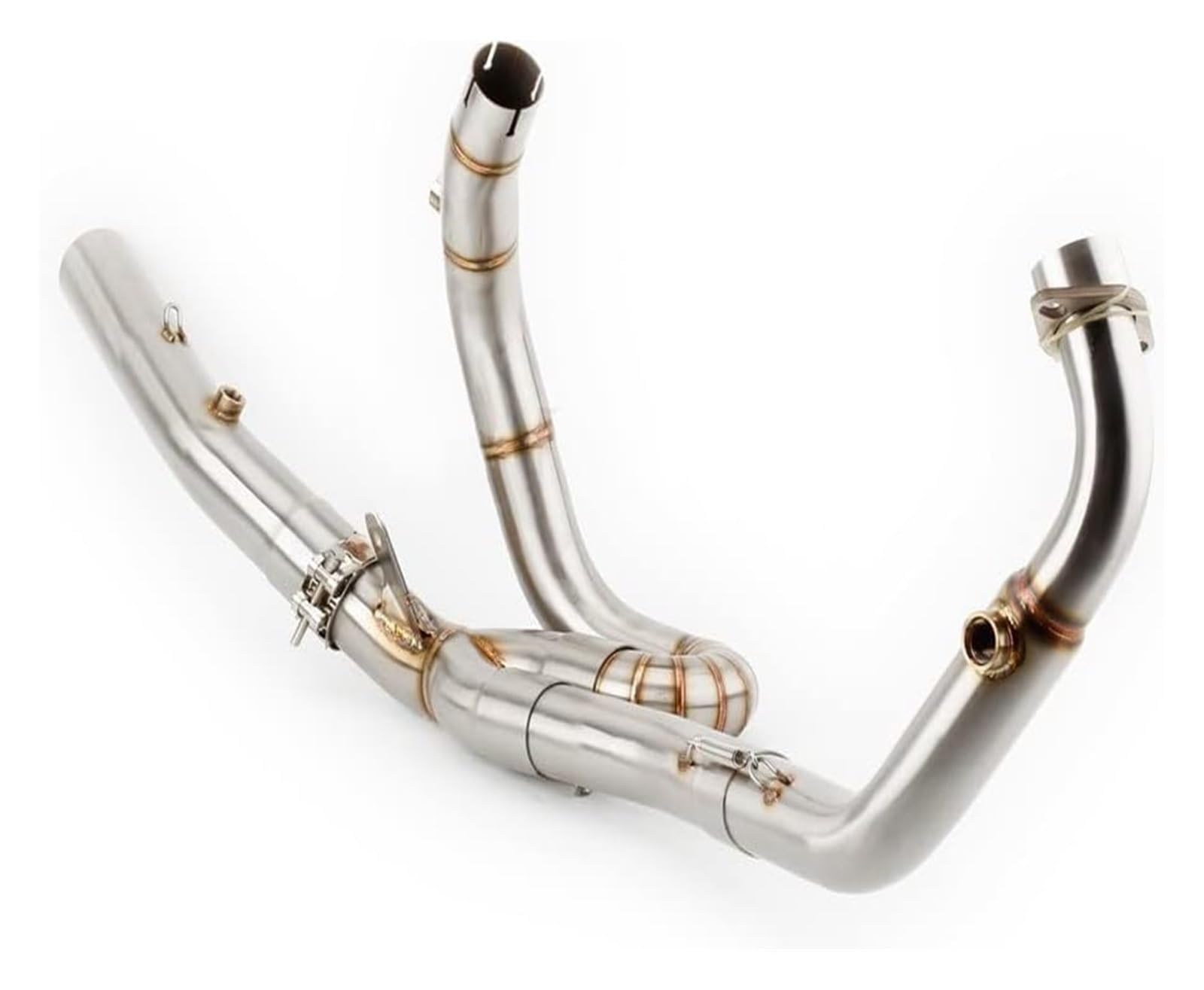 Für S&uzuki Für SV650 2003-2015 Für SV 650 / S SV650S 51mm Pipe Escape Slip-on Motorrad Auspuff Schalldämpfer Header Link Pipe Motorrad Auspuff Schalldämpfer von ECKYGYCEPK