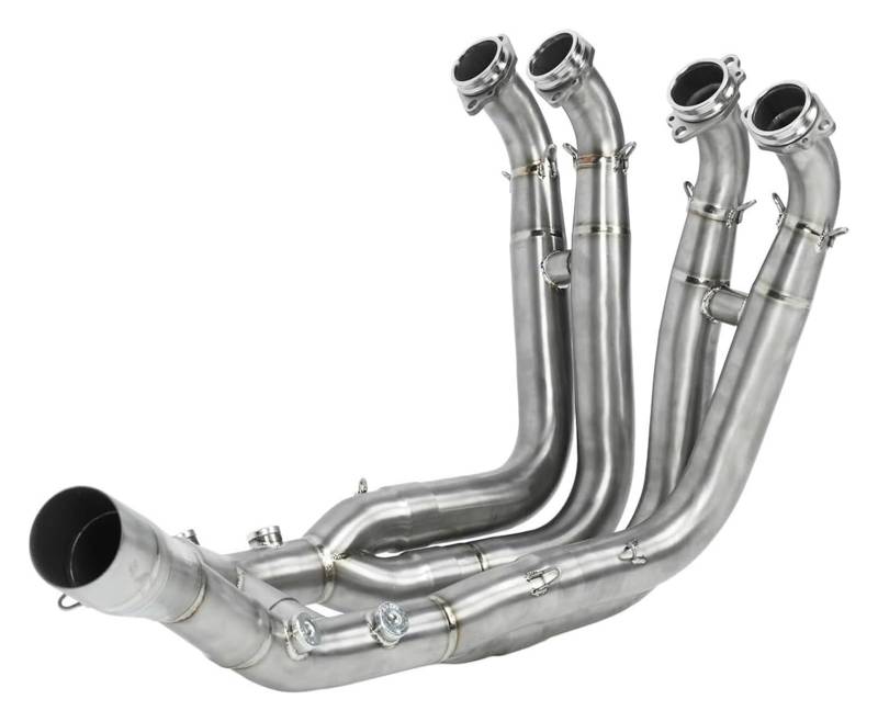 Motorrad Auspuffanlagen Für B&MW S1000RR S1000R Motorradauspuff Vorderes Mittelrohr Titanlegierung Slip On Front Link Verbindungsrohr Schalldämpfer Endrohr von ECKYGYCEPK