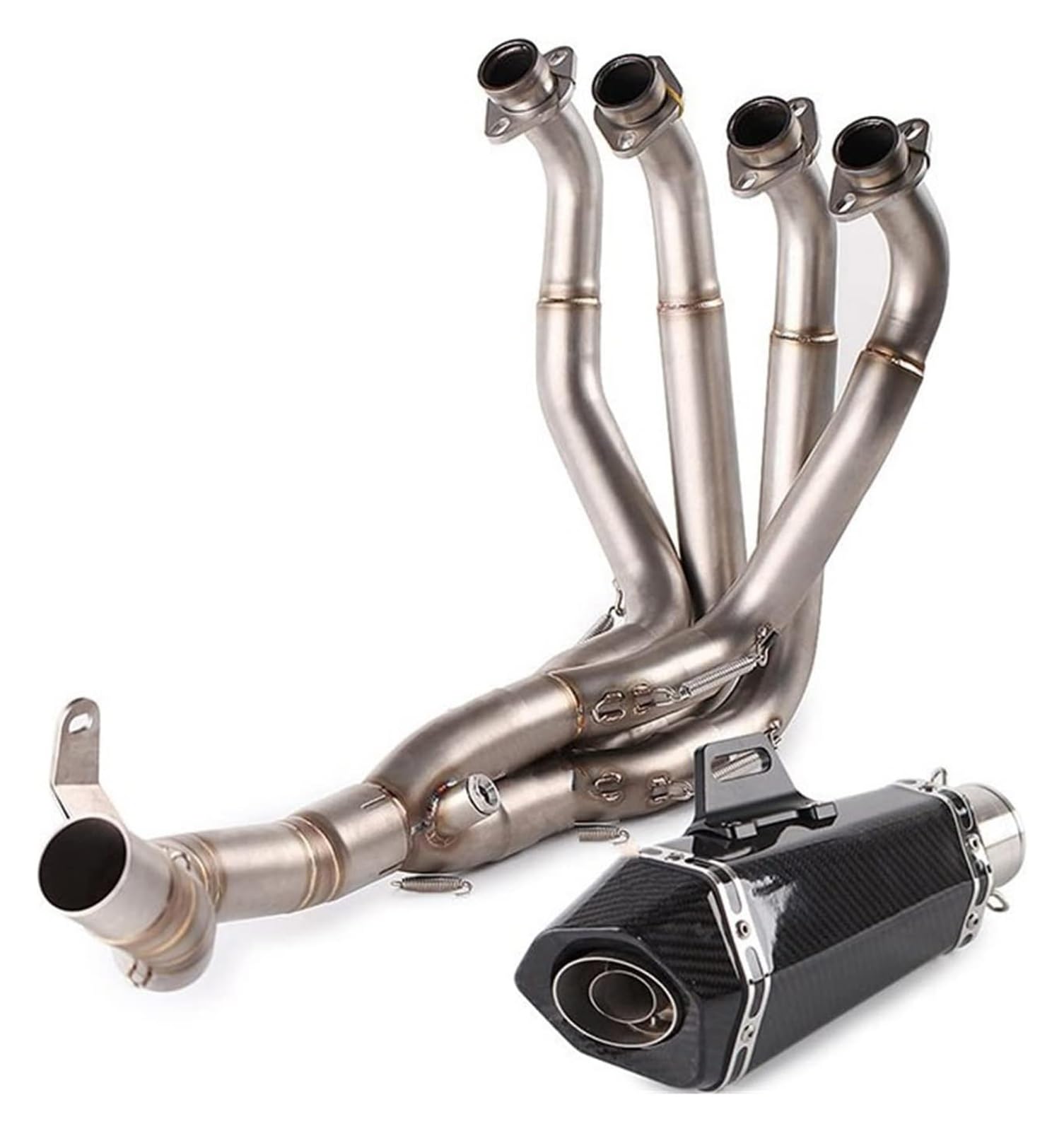 Motorrad Auspuffanlagen Für Kawasaki Für Z900 2017-2022 Auspuffrohre Mid Full System Motorradauspuff Modifizieren Slip On Front Mid Link Pipe Ohne von ECKYGYCEPK