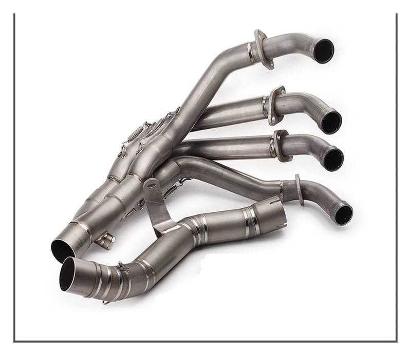 Motorrad Auspuffanlagen Für Kawasaki Z900 Front Link Pipe Tube Slip-on 2017-2022 Motorradauspuff Mittelrohr Titanlegierung Komplettsystem Schalldämpferrohr von ECKYGYCEPK