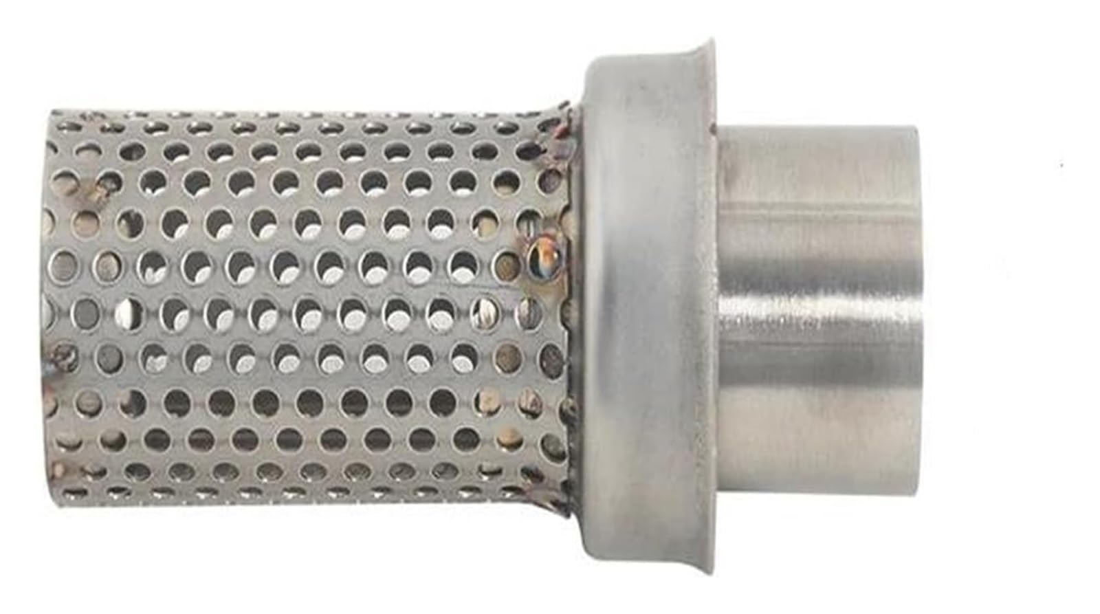 Motorrad Auspuffrohr Motorradauspuff 50,8 Mm, 60 Mm Motorrad-Auspuffschalldämpfer Universal-Schalldämpfer DB-Killer-Netz-Katalysator-Auspuffschalldämpfer(51MM) von ECKYGYCEPK